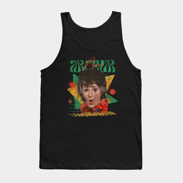 VINTAGE POP RETRO -Bea Arthur  Girls-  STYLE 70S Tank Top by gundalaheros